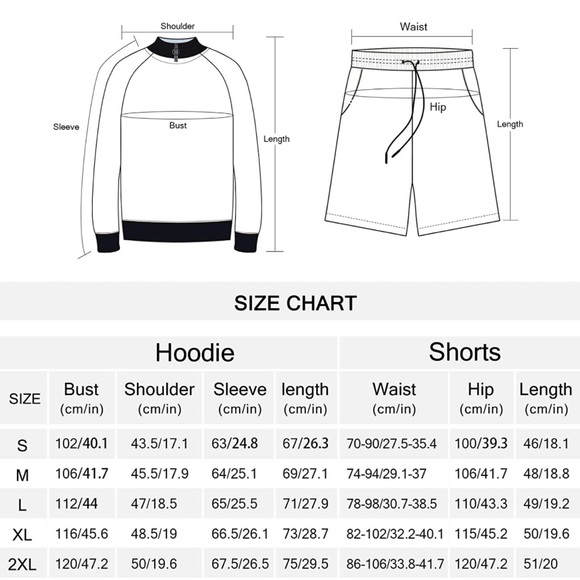 New Mens 2 Piece Outfit. Size Med. - Picture 3 of 3